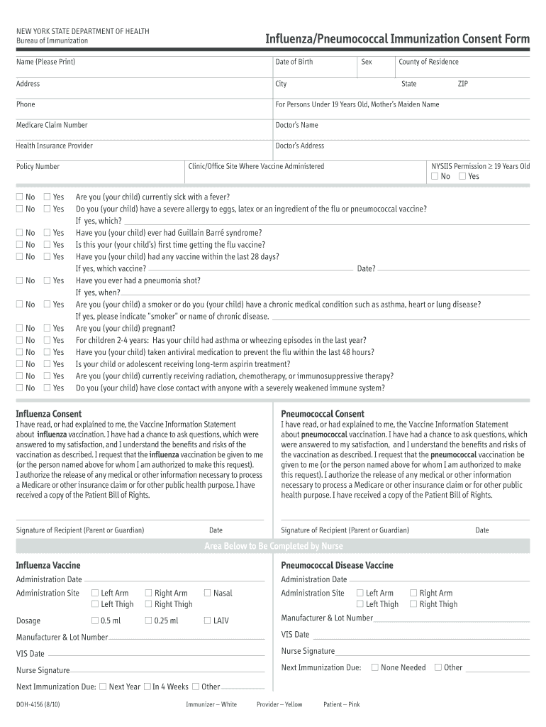 Vaccine Consent Form Fill Out And Sign Printable Pdf Template Signnow