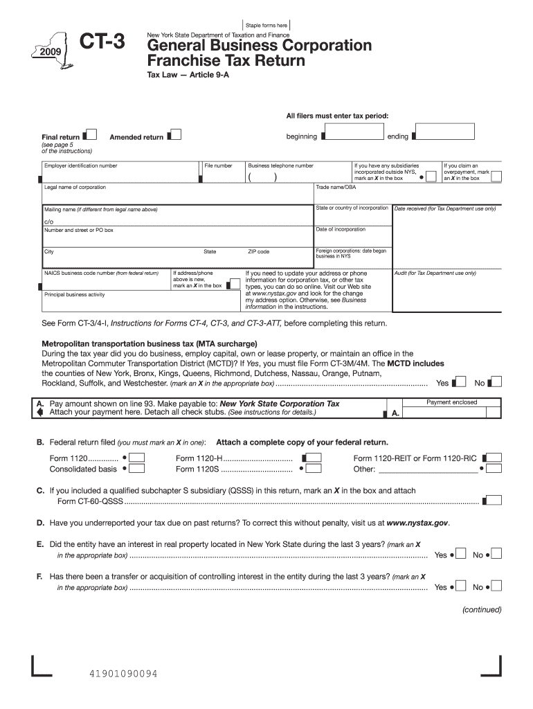  Ct 3 Fillable Forms 2020