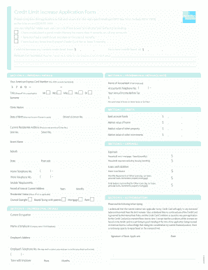 Americanexpress Com Redeemlineincrease  Form