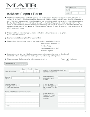 Accident Book PDF  Form