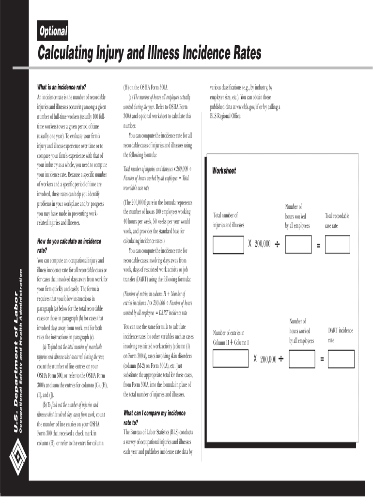 Osha 300 Log  Form