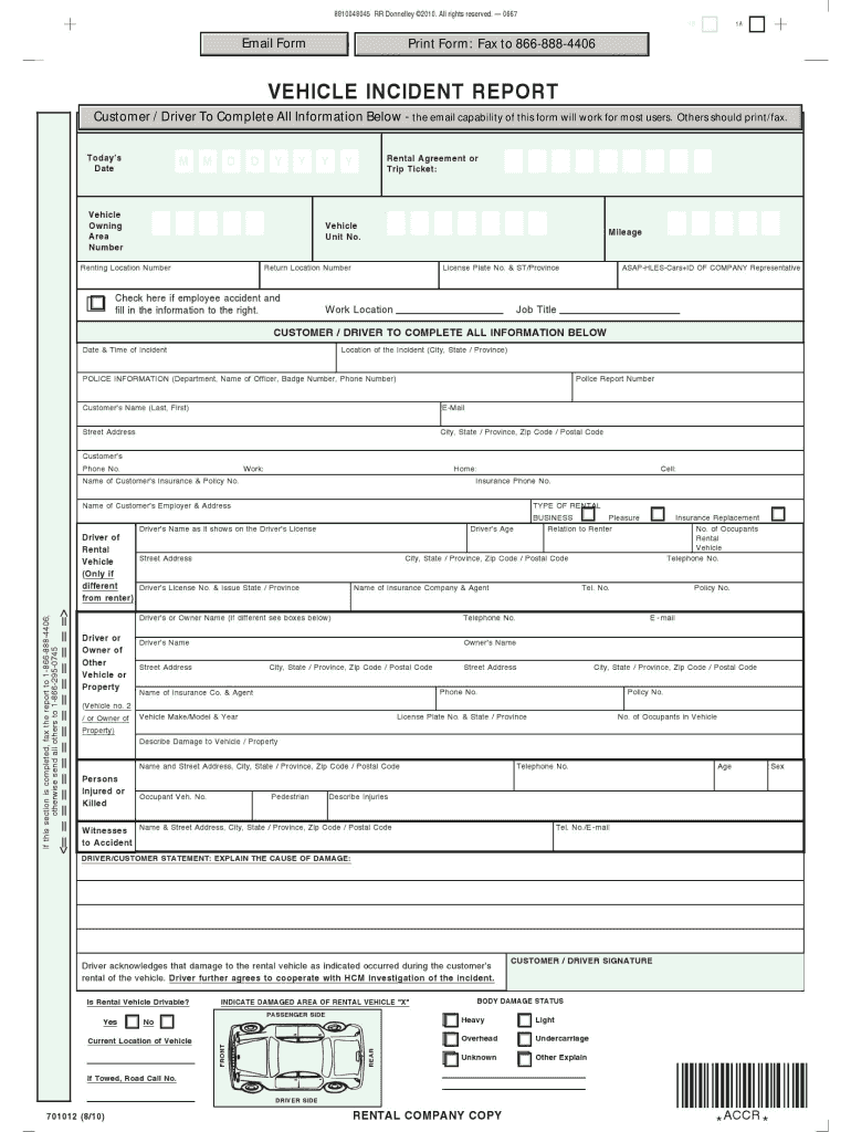  Accident Reports 2010-2024