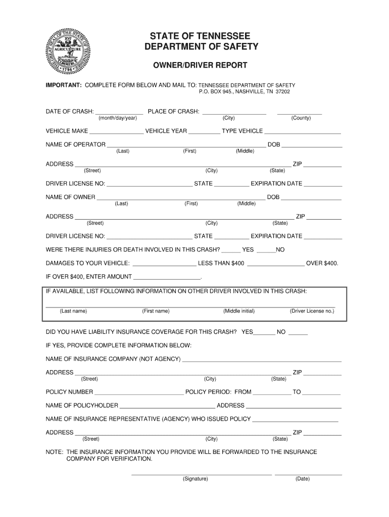  What is an Owneroperator Report Form 2010