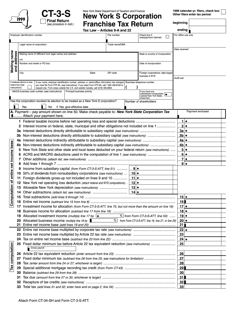  Ny Ct 3 Instructions 2020