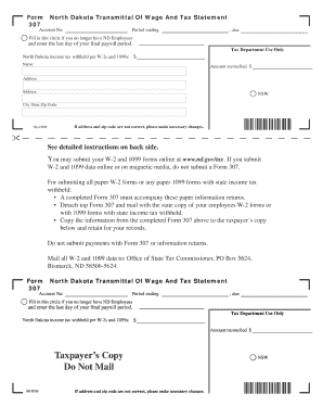 Nd Form 307