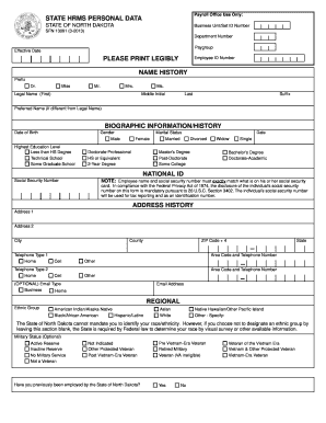 Hrms Form
