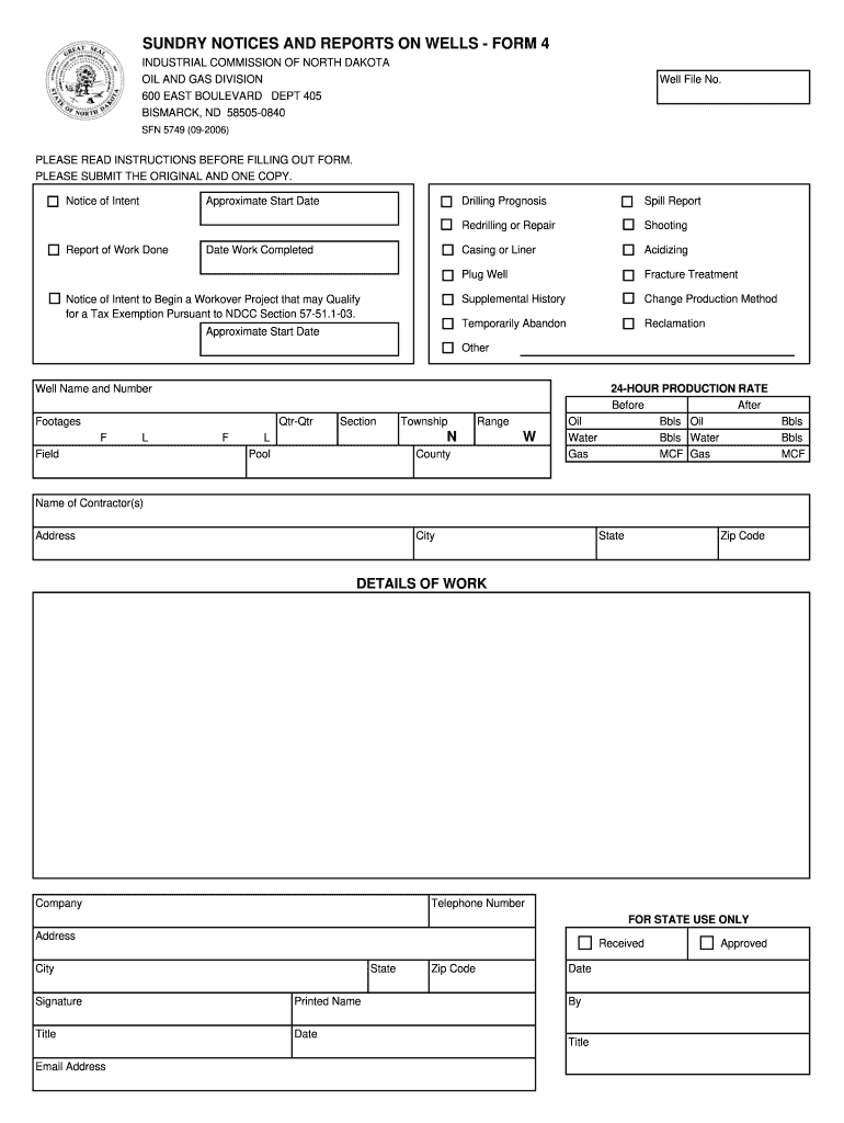  Nd Sundry Notice 2006-2024