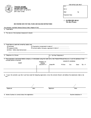  Nd Sfn 13401 Form 1999