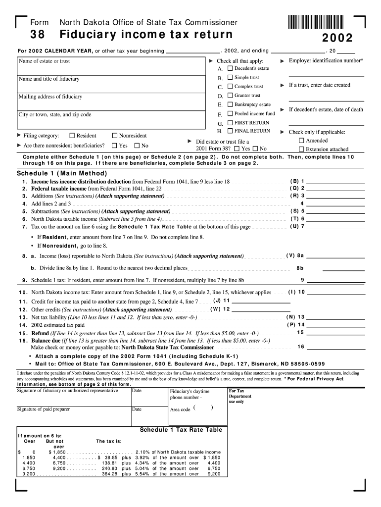 Form 38 Nd