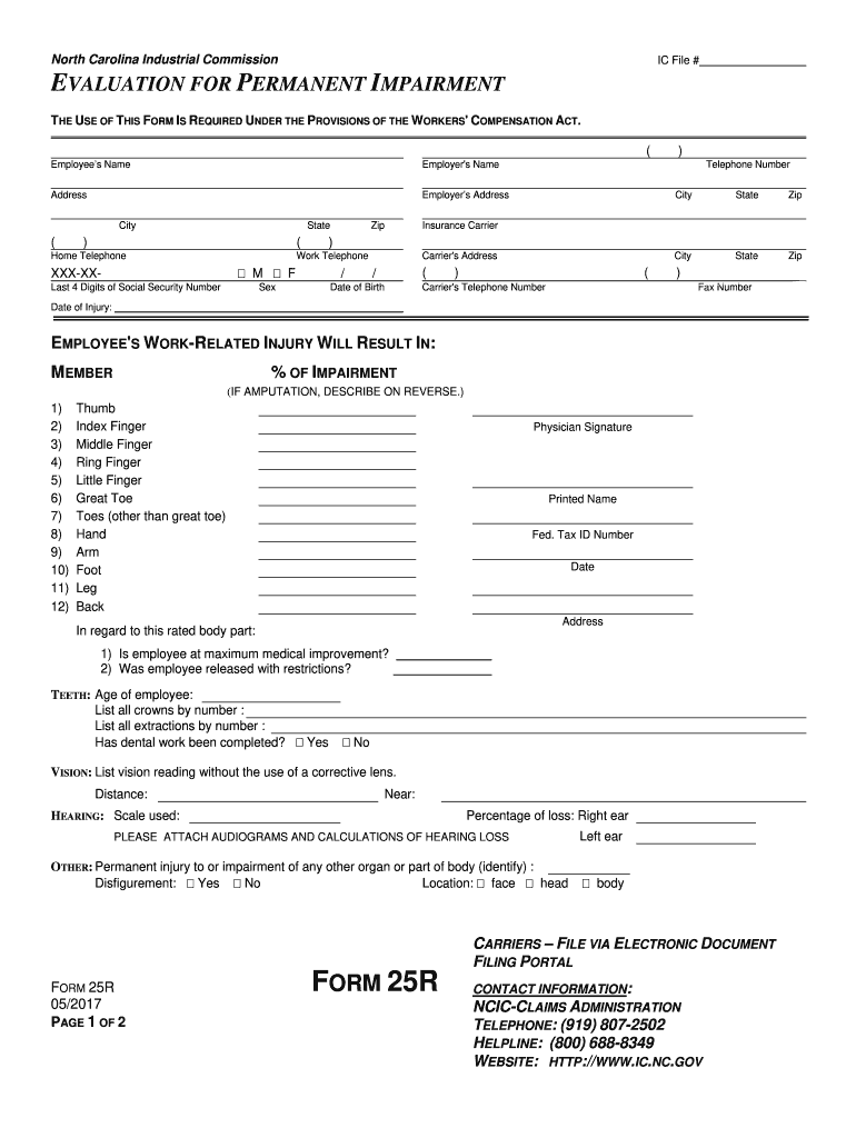  Form 25r 2008-2024