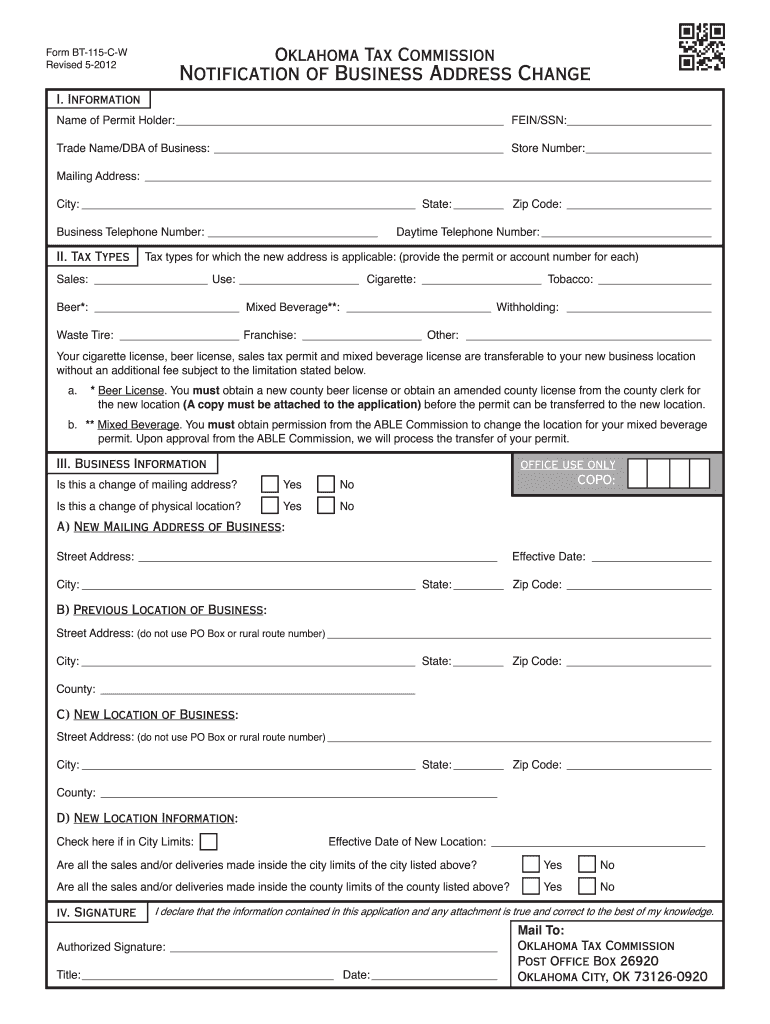  Search Bt 115 C W  Form 2009