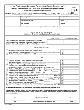 Oklahoma Backup Withholding  Form