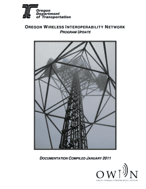 OREGON WIRELESS INTEROPERABILITY NETWORK Oregon  Form
