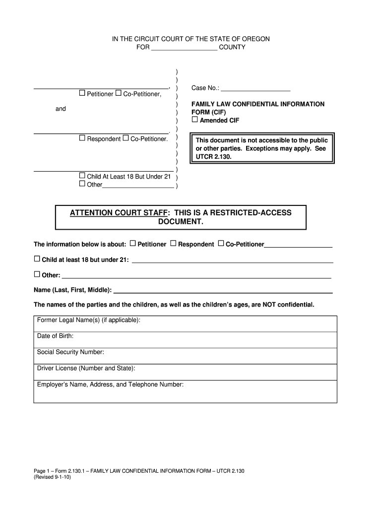  Confidential Form 2010-2024
