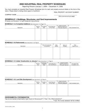 Each Industrial Property Return is Complete Only When Oregon Gov Oregon  Form