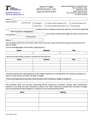 COMPLETE ALL PAGES of THIS FORM and ATTACH Oregon Oregon