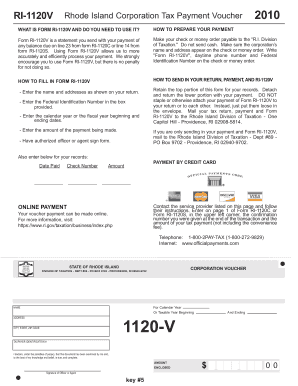 Ri 1120v Form