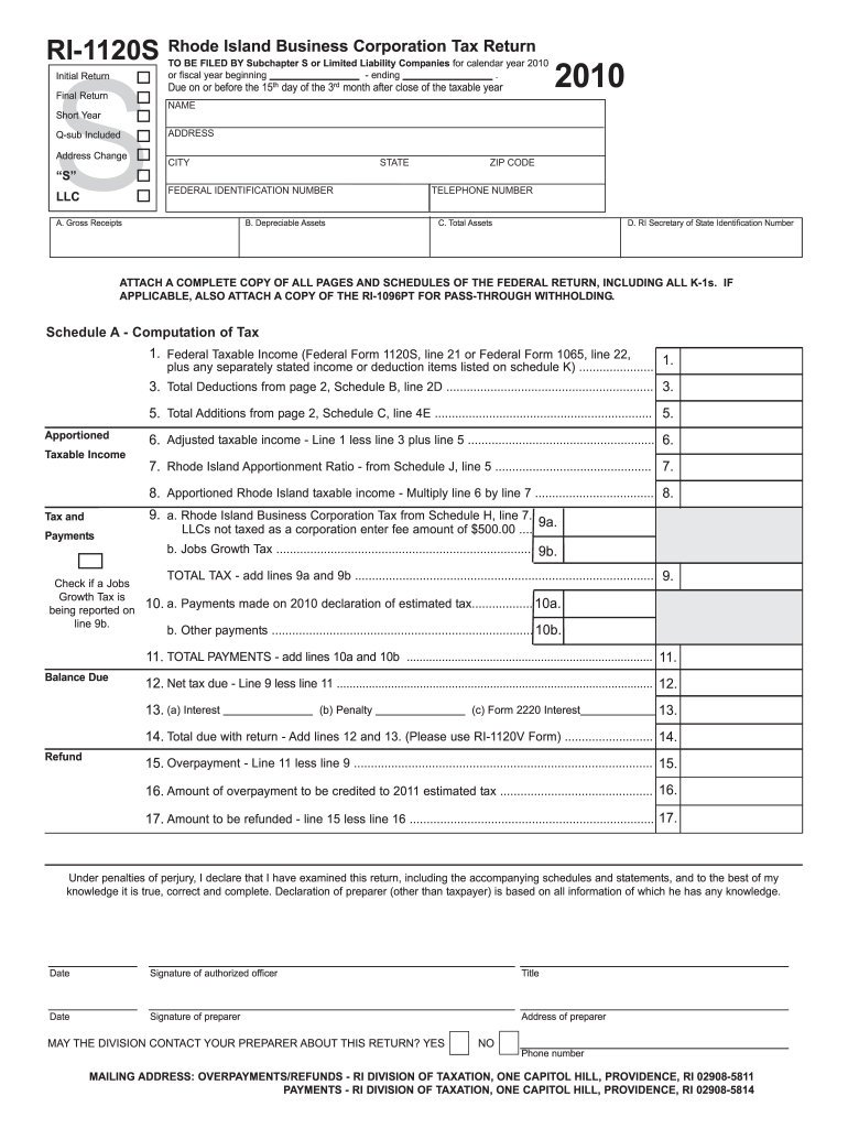 Ri1120s Form