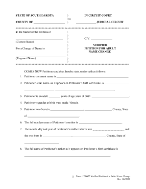 Ujs Form 025