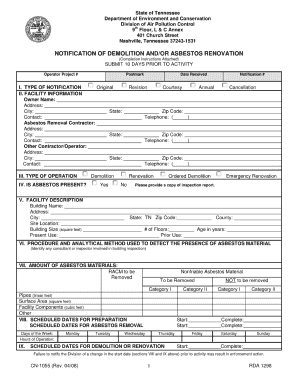 Form Cn 1055 Tennessee