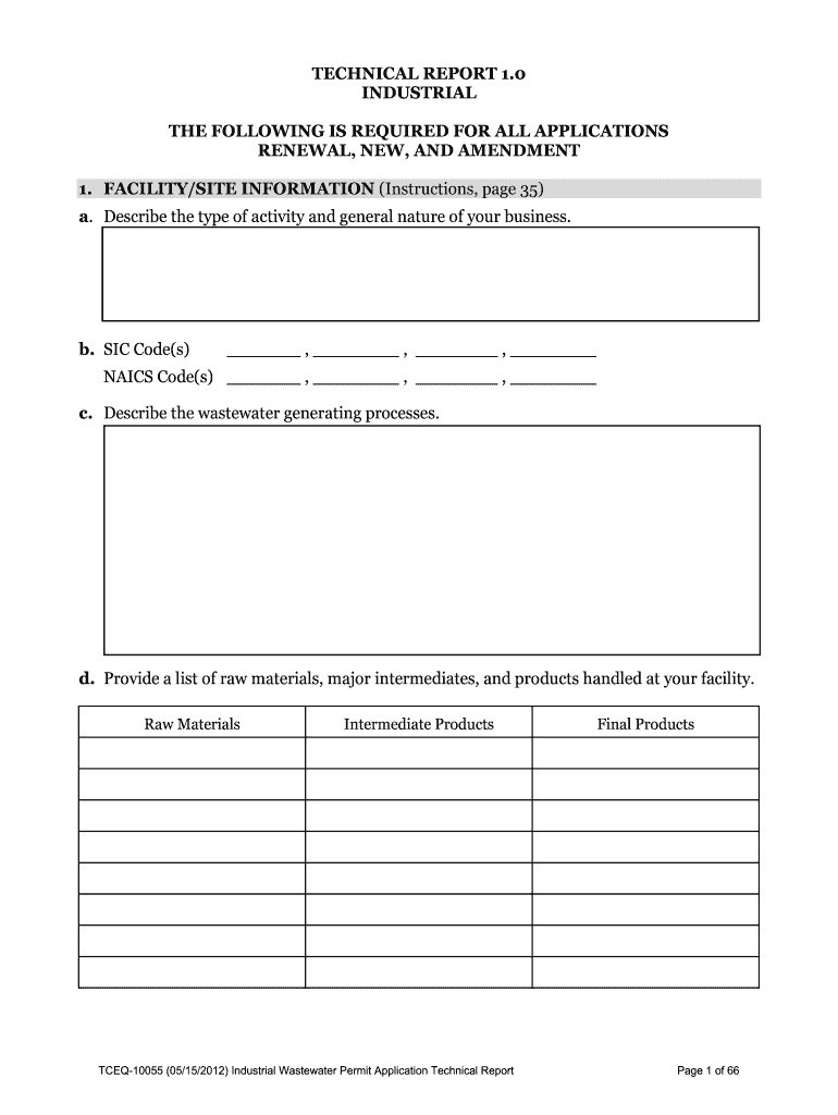  Tceq 10055  Form 2012