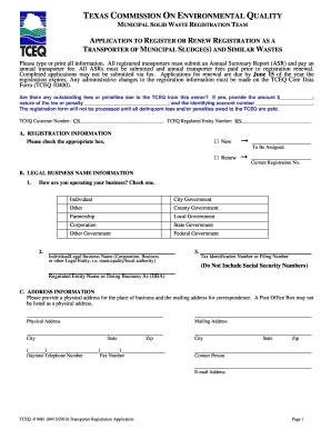 Tceq Form 00481