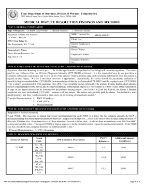 Glen J Tdi Texas  Form