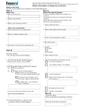 Riddor Forms