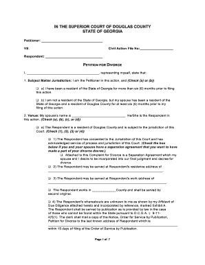 divorce papers form fill out and sign printable pdf template signnow