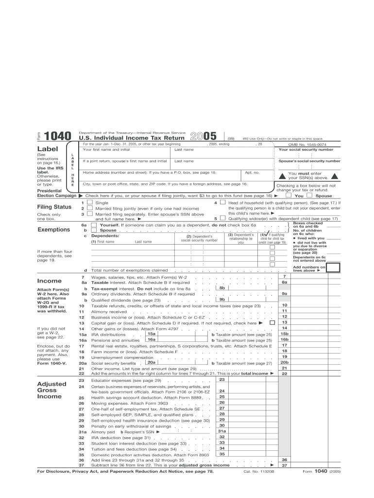 Get and Sign Irs Form 1040