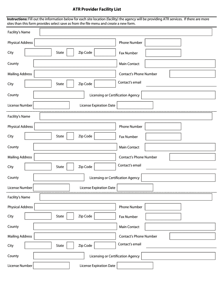 Hsemployee Utah GovdsamhdocsFacilityListFrom PDF Hsemployee Utah  Form