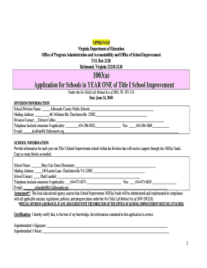 Albemarle 1003a Application 201011 DOC Doe Virginia  Form