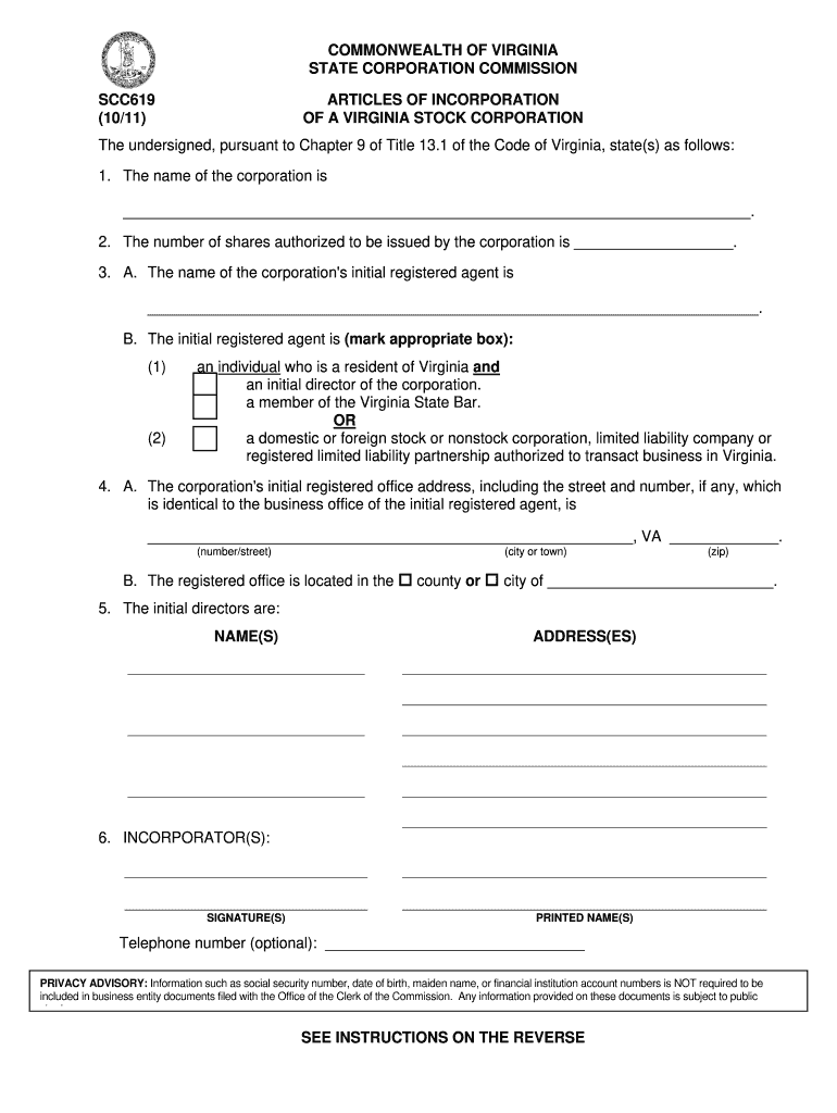  Scc619 Form 2011-2024