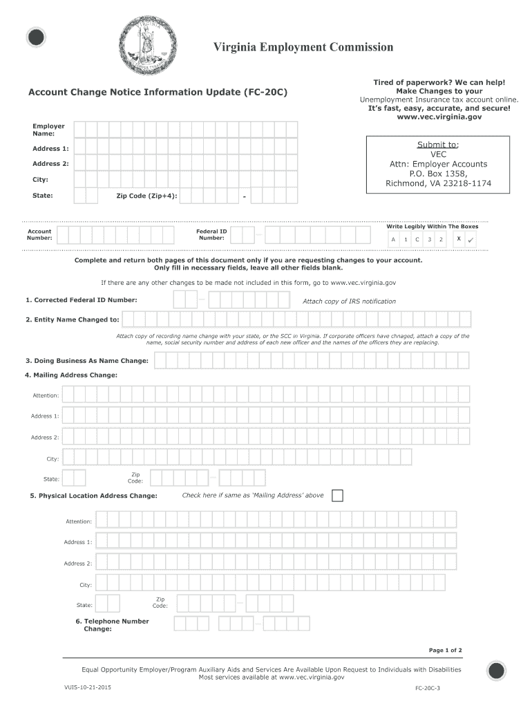  Fc 20 Form 2007-2024