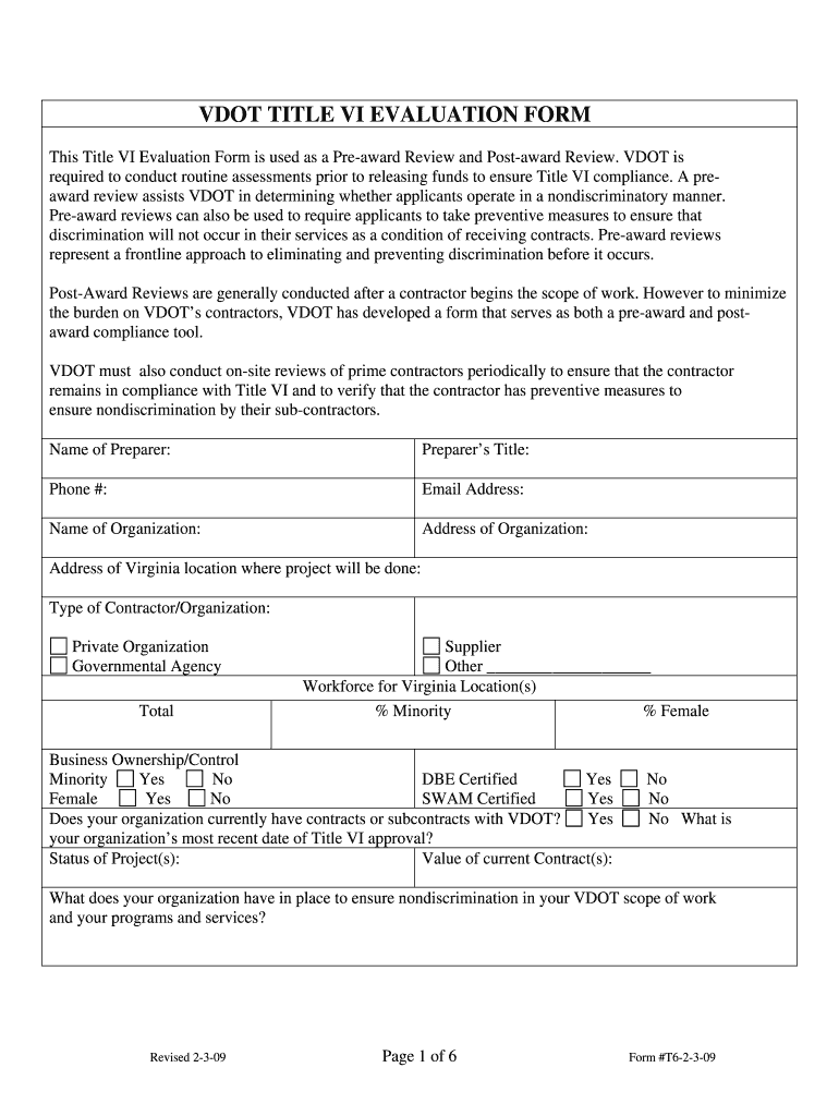 Get and Sign Vdot Interview Questions 2009-2022 Form