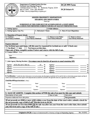 Thomas Canning Dcjs  Form