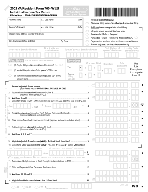 Fillable 760 Form