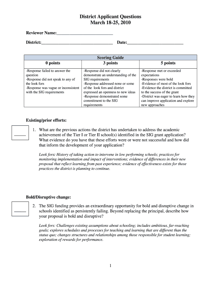 District Applicant Questions March 18 25, Sbe Wa  Form