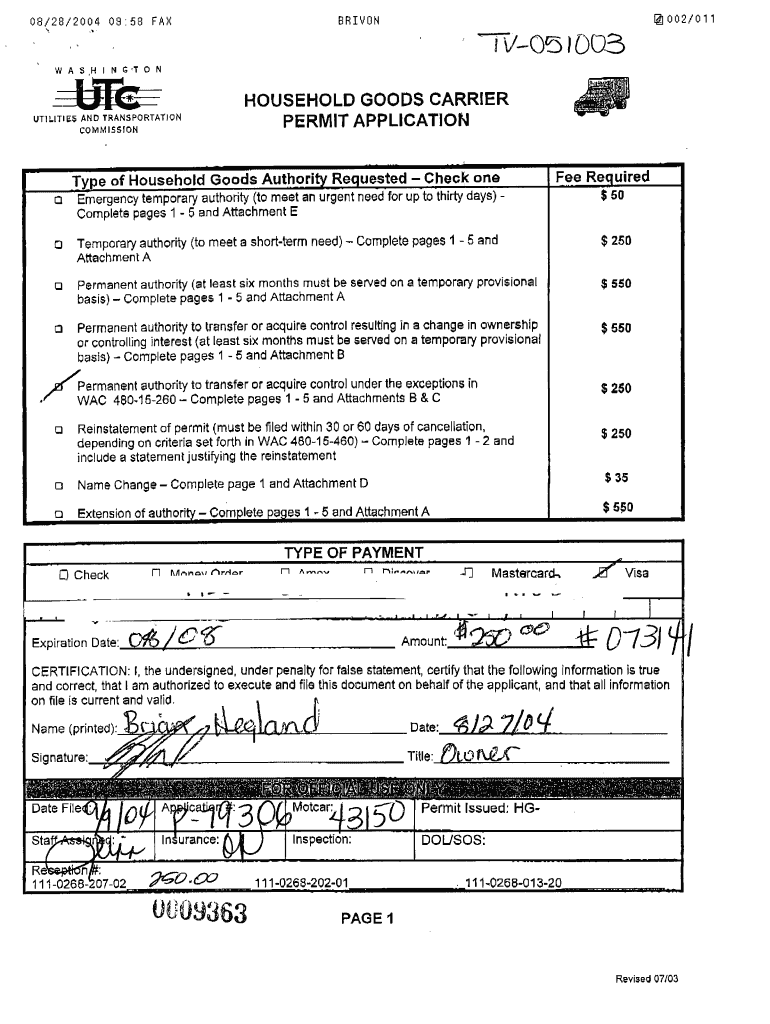 ' I 'T 5005  Fortress Wa  Form