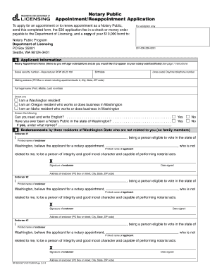 Paulding County Notary Application  Form