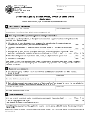 Close Your Business Account Business Licensing Service Access  Form