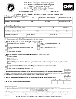 Wv Peia Prior Authorization Form