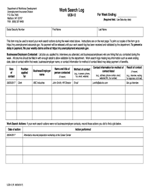  Dwd Wisconsin Gov Dwd Forms Ui Ucb 12 E Htm 2014