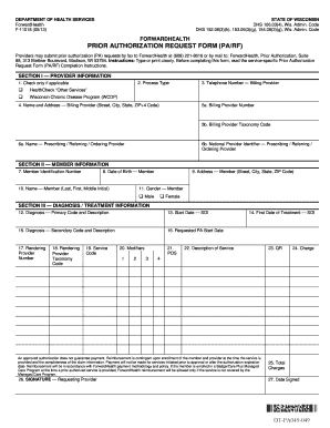 Prior Authorization Forn F 11018 Qr Form