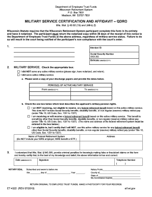 Wrs Qdro Fillable Form