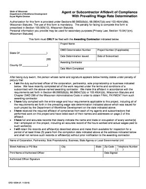 Erd 10584 Form