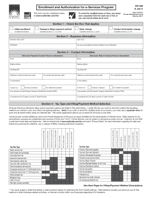 Florida Form Dr 600