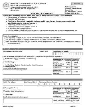 Dvs Form