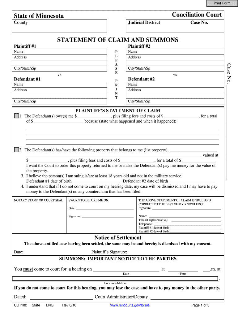 Cct102  Form