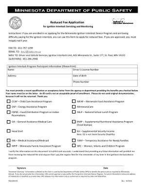 Mn Ignition Interlock Forms